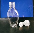 Garrafas do recipiente plástico do ODM 10ml do Sanitizer claro mini