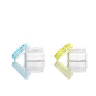Pacote cosmético 30g transparente Mini Plastic Jars With Lids