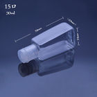 Garrafas descartáveis do recipiente plástico do gel 0.68oz da desinfecção